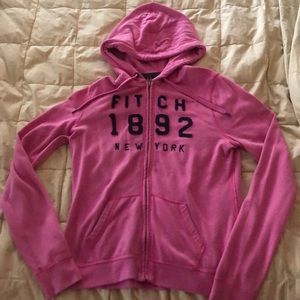 Pink Abercrombie & Fitch Sweatshirt